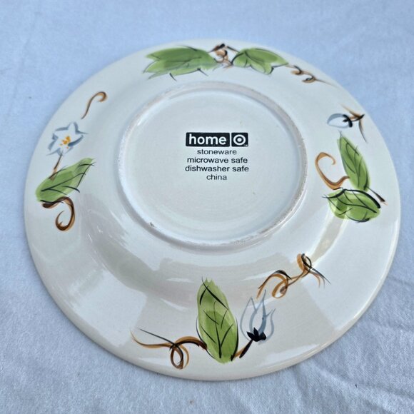 Set Of 3 Home (HMQ77) Salad Plates Fruit Grape Apples Pears Cherries 8 1/2" EUC - Picture 10 of 13